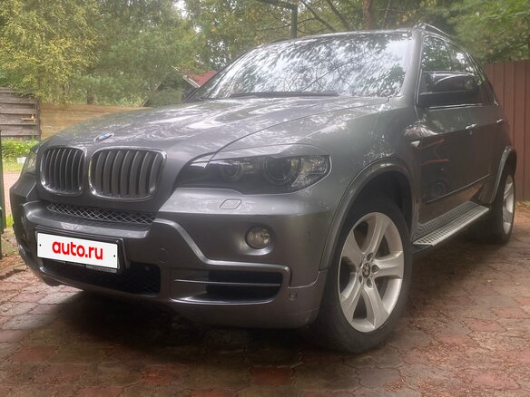 2007 BMW X5 3.0d II (E70), серый, 1650000 рублей