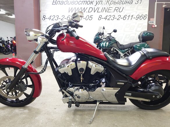 2012 Honda VT 1300CX Fury, пурпурный, 695000 рублей - вид 6