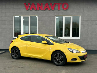 2013 Opel Astra GTC J Рестайлинг, жёлтый, 890000 рублей, вид 3