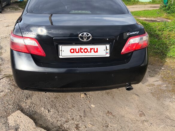 2007 Toyota Camry VI (XV40), чёрный, 900000 рублей - вид 4