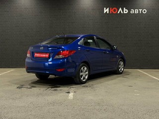 2013 Hyundai Solaris I, синий, 1049000 рублей, вид 5