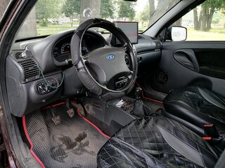 2012 Lada (ВАЗ) Kalina I, пурпурный, 400000 рублей, вид 4