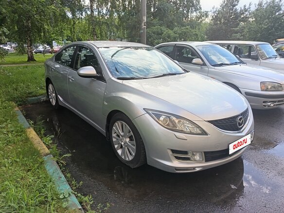 2008 Mazda 6 II (GH), серебристый, 685000 рублей - вид 6