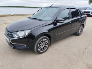 2022 Lada (ВАЗ) Granta I Рестайлинг, чёрный, 760000 рублей, вид 2