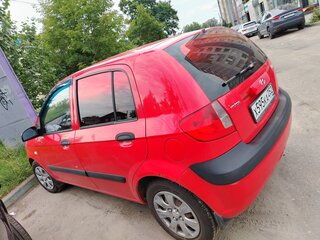 2008 Hyundai Getz I Рестайлинг, красный, 395000 рублей, вид 1
