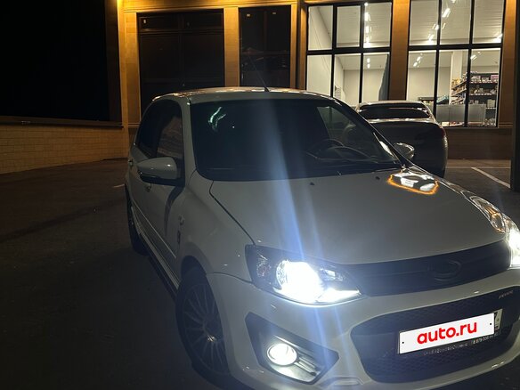 2015 Lada (ВАЗ) Kalina Sport II, белый, 545000 рублей - вид 3