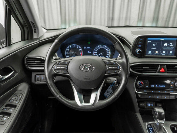 2019 Hyundai Santa Fe IV, серый, 2840000 рублей - вид 12