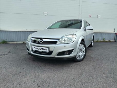 2010 Opel Astra H Рестайлинг, серебристый, 485000 рублей, вид 1