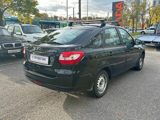 2017 Lada (ВАЗ) Granta I, чёрный, 449000 рублей, вид 4