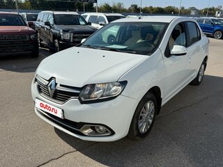 2018 Renault Logan II Рестайлинг, белый, 868000 рублей, вид 1