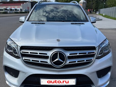 2018 Mercedes-Benz GLS 350 d I (X166), серебристый, 5099000 рублей, вид 3