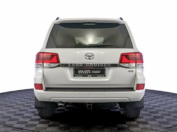 2016 Toyota Land Cruiser 200 Series Рестайлинг 2, белый - вид 6