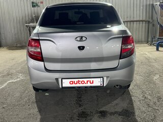 2013 Lada (ВАЗ) Granta I, серебристый, 290000 рублей, вид 4
