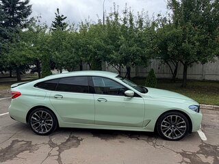 2019 BMW 6 серии Gran Turismo 620d xDrive IV (G32), синий, 3750000 рублей, вид 4