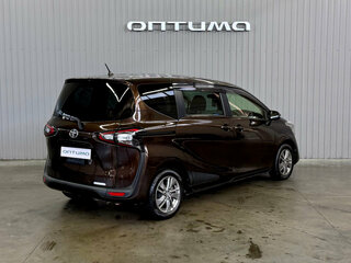 2016 Toyota Sienta II, коричневый, 1237000 рублей, вид 5