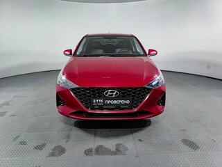 2020 Hyundai Solaris II Рестайлинг, красный, 1650000 рублей, вид 2