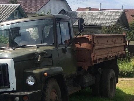 1998 ГАЗ 3307, зелёный, 80000 рублей, вид 1