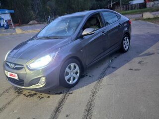 2012 Hyundai Solaris I, серый, 720000 рублей, вид 1