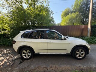 2007 BMW X5 3.0si II (E70), белый, 1100000 рублей, вид 4