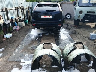 2007 Ford Focus II, чёрный, 670000 рублей, вид 5