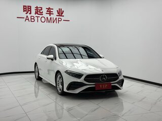 2023 Mercedes-Benz A-Класс 180 Long IV (W177) Рестайлинг, белый, 2107000 рублей, вид 2