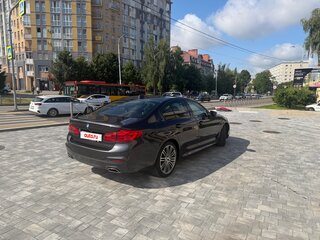 2019 BMW 5 серии 530d xDrive VII (G30/G31/G38), серый, 3780000 рублей, вид 4