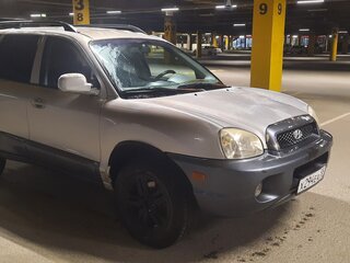 2001 Hyundai Santa Fe I, серебристый, 495000 рублей, вид 3