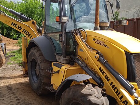2017 New Holland B90B, жёлтый, 5900000 рублей, вид 4