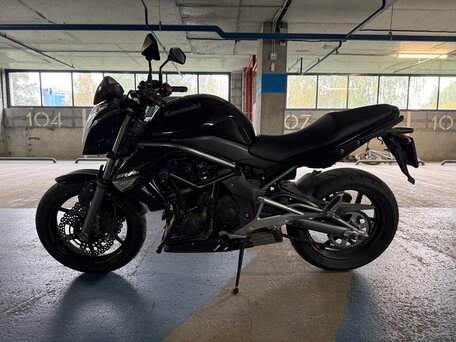 2011 Kawasaki ER-4N, чёрный, 365000 рублей, вид 3