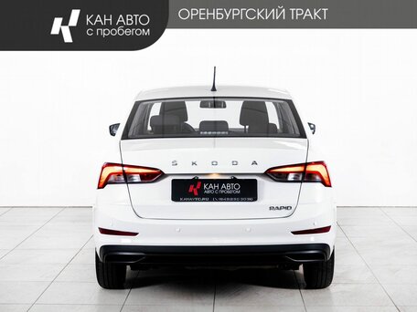 2021 Skoda Rapid II, белый, 1563000 рублей, вид 4