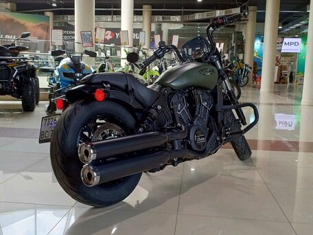 2022 Indian Scout, зелёный, 1040000 рублей, вид 4