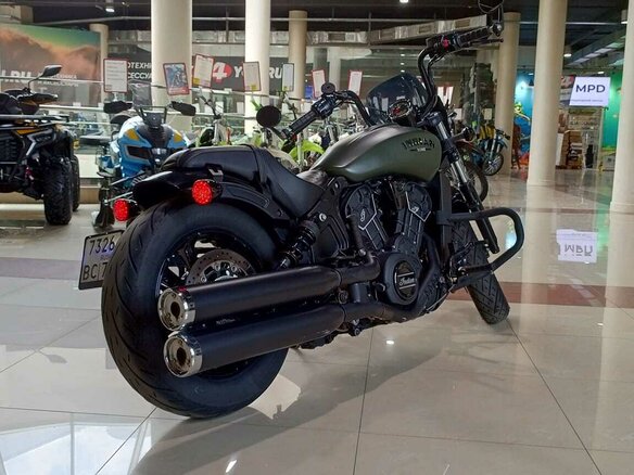 2022 Indian Scout, зелёный, 1040000 рублей - вид 3