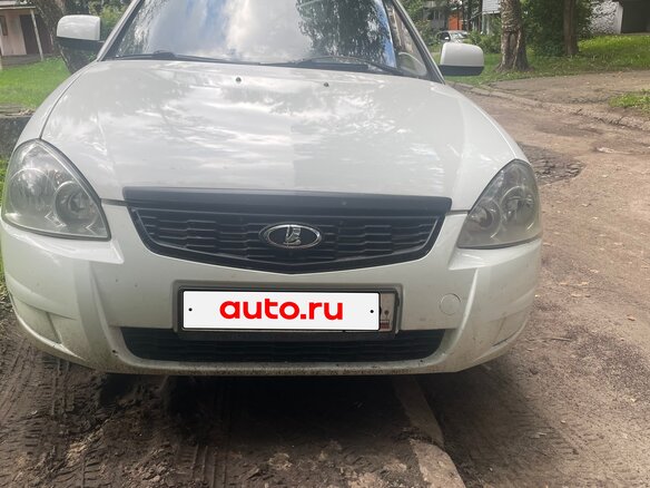2011 Lada (ВАЗ) Priora I, белый, 220000 рублей