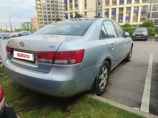 2007 Hyundai Sonata V (NF), серый, 877000 рублей, вид 4