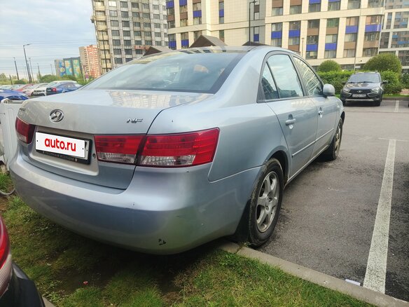 2007 Hyundai Sonata V (NF), серый, 840000 рублей