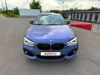 2018 BMW 1 серии 118i II (F20/F21) Рестайлинг 2, синий, 1720000 рублей, вид 2
