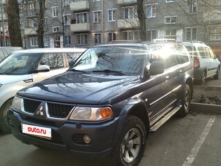 2006 Mitsubishi Pajero Sport I Рестайлинг, синий, 1100000 рублей, вид 1