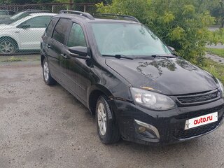 2015 Lada (ВАЗ) Kalina II, чёрный, 350000 рублей, вид 2