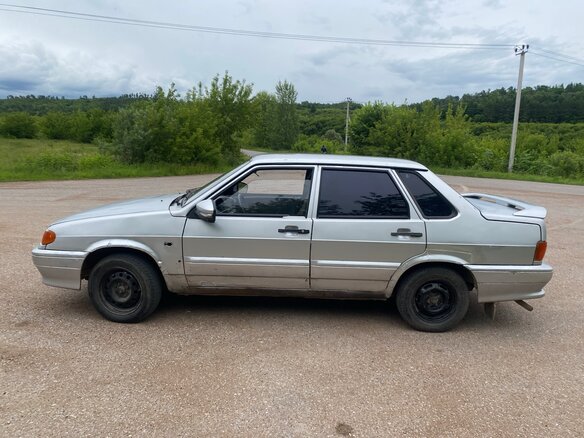 2007 Lada (ВАЗ) 2115, серебристый, 110000 рублей - вид 3