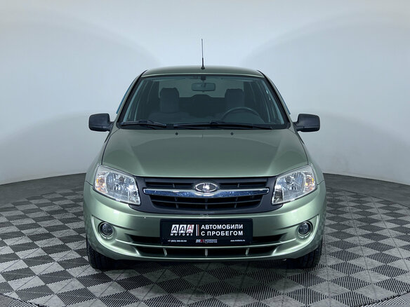 2013 Lada (ВАЗ) Granta I, зелёный, 480000 рублей - вид 1