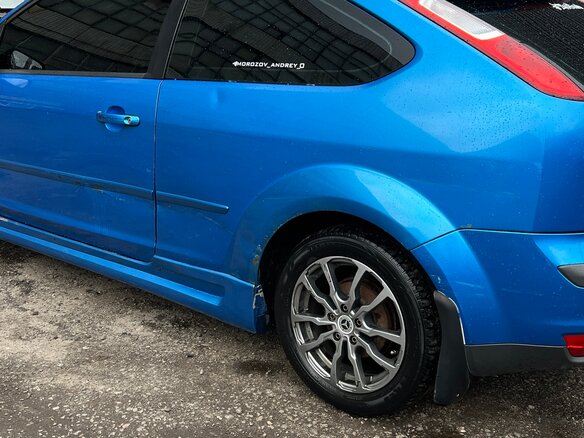 2006 Ford Focus II, голубой, 300000 рублей - вид 6