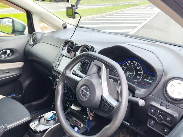 2018 Nissan Note e-Power II Рестайлинг, серый, 1150000 рублей - вид 10