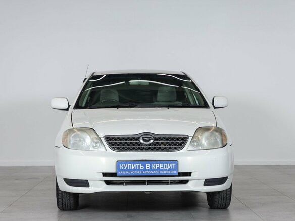 2002 Toyota Corolla VIII (E110) Рестайлинг, белый - вид 1