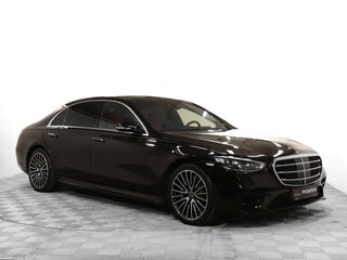 2021 Mercedes-Benz S-Класс 580 Long 4MATIC VII (W223), чёрный, 9799000 рублей, вид 3