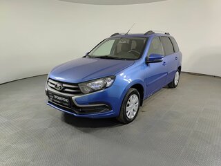2019 Lada (ВАЗ) Granta I Рестайлинг, синий, 610000 рублей, вид 1