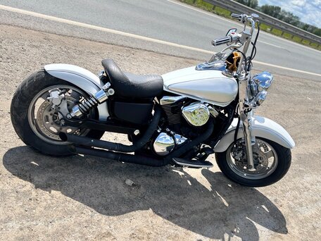 1998 Kawasaki VN1500 Vulcan, белый, 580000 рублей, вид 3