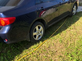2007 Toyota Corolla AMT X (E140, E150), синий, 600000 рублей, вид 5