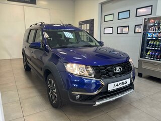 2026 Lada (ВАЗ) Largus Cross I Рестайлинг, синий, 2092000 рублей, вид 3
