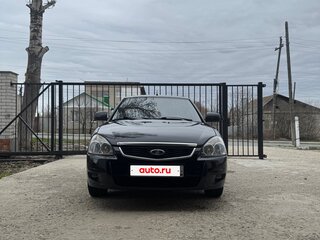 2010 Lada (ВАЗ) Priora I, чёрный, 320000 рублей, вид 2