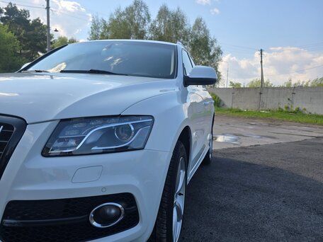 2012 Audi Q5 I (8R), белый, 1350000 рублей, вид 2